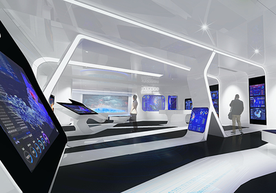 智慧多功能展廳觸摸查詢系統(tǒng)的應(yīng)用與特點(diǎn)介紹——廣州朗歌多媒體設(shè)計(jì)